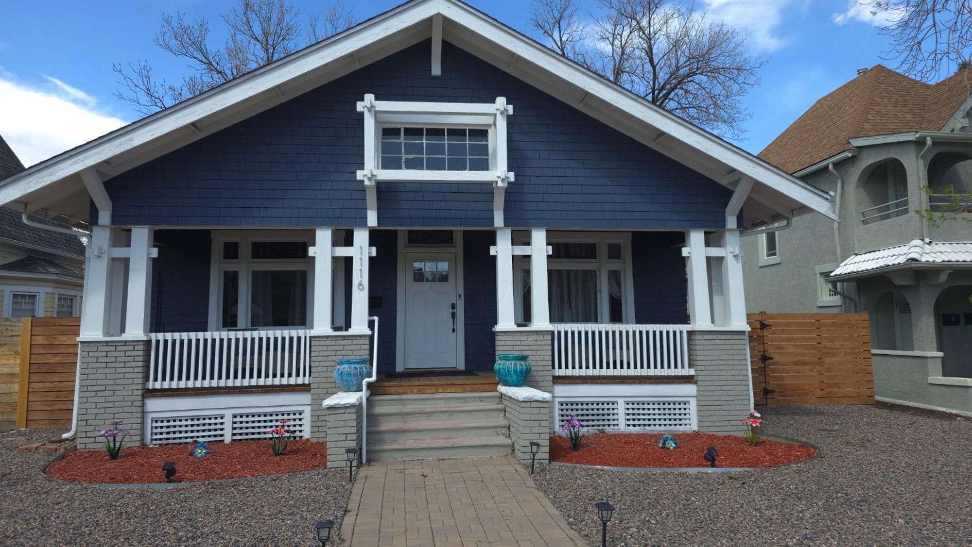 Historic Home W/Pikes Peak Views コロラドスプリングス エクステリア 写真